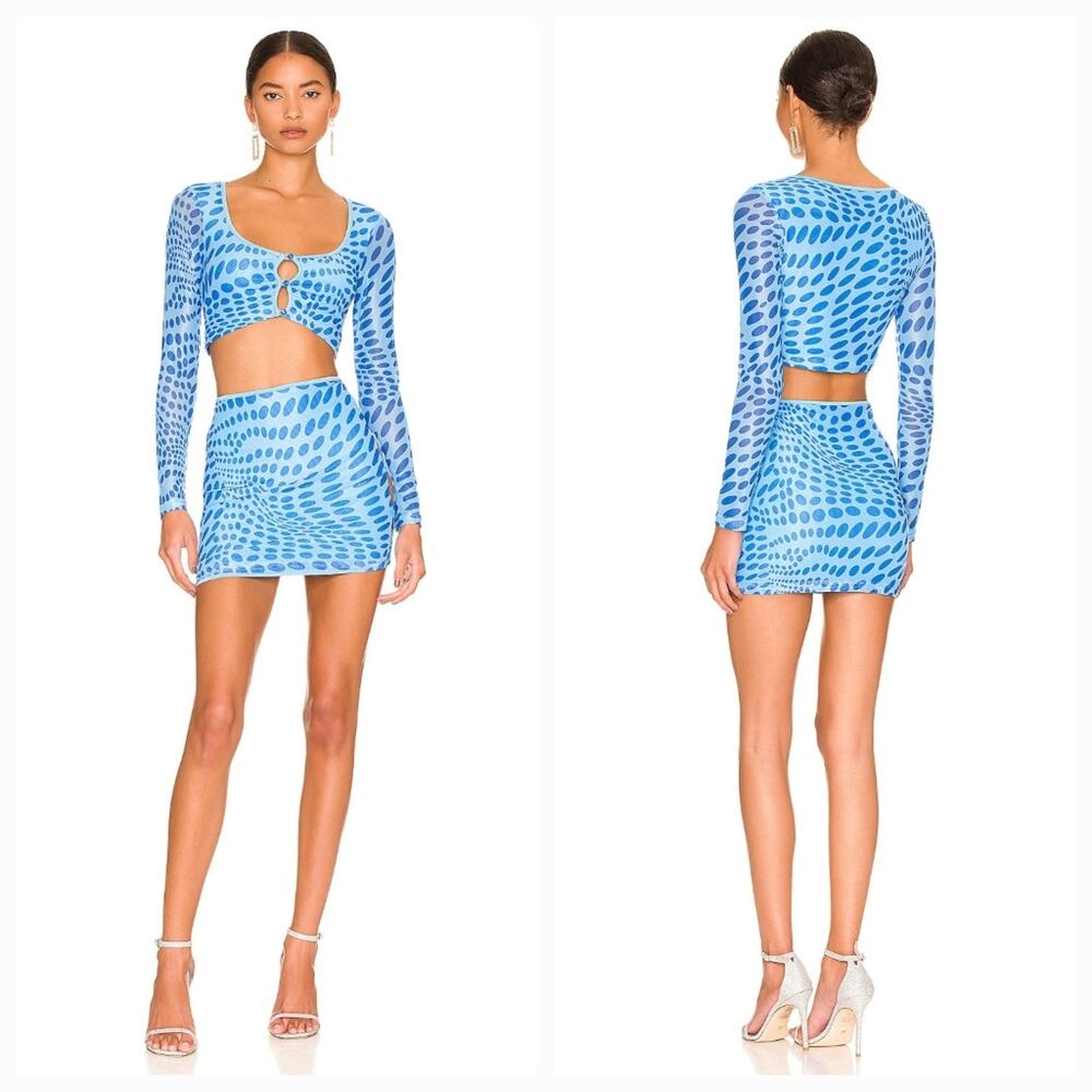 Superdown Gianna Top in Blue